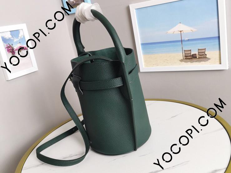 セリーヌ Nano Bucket グレー スムースカーフスキン バッグ 187243A4U-8】 CELINE N級 セリーヌ バッグ コピー BIG BAG