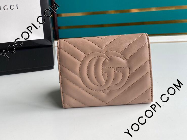グッチ 三つ折り財布 GUCCI グッチ メンズ 三つ折り長財布 GG