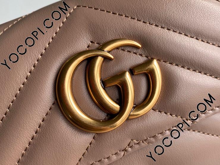 474802-2】 GUCCI グッチ 財布 スーパーコピー Marmont GGマーモント