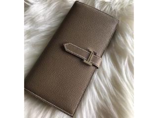 【bearn175-1】 Hermes エルメス ベアン 長財布 コピー Bearn エプソムカーフスキンのガセットウォレット 二つ折り財布 14色可選択