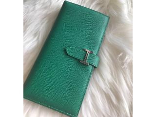 【bearn175-10】 Hermes エルメス ベアン 長財布 スーパーコピー Bearn エプソムカーフスキンのガセットウォレット 二つ折り財布 14色可選択