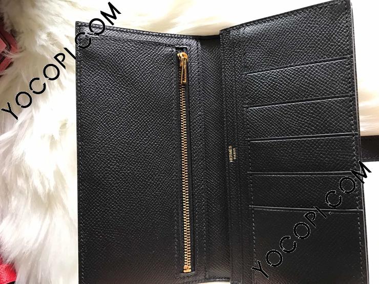 エルメス BEARN 長財布 エプソムカーフスキンウォレット HERMES】ベアン ロング ウォレット ☆ エプソム カーフスキン
