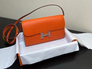 【togo205-2】 Hermes エルメス コンスタンス 長財布 コピー Constance Long To Go エプソンカーフスキン 二つ折り財布 24色可選択