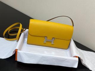【togo205-3】 Hermes エルメス コンスタンス 長財布 スーパーコピー Constance Long To Go エプソンカーフスキン 二つ折り財布 24色可選択