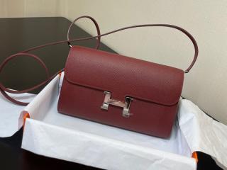 【togo205-17】 Hermes エルメス コンスタンス 長財布 コピー Constance Long To Go エプソンカーフスキン 二つ折り財布 24色可選択