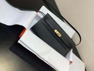 【togo215-6】 Hermes エルメス ケリー 長財布 コピー Kelly To Go ポシェット ケリー クラシック・トゥー・ゴー 二つ折り財布 25色可選択