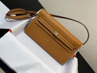 【togo215-8】 Hermes エルメス ケリー 長財布 コピー Kelly To Go ポシェット ケリー クラシック・トゥー・ゴー 二つ折り財布 25色可選択