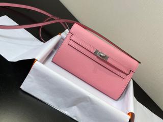 【togo215-15】 Hermes エルメス ケリー 長財布 コピー Kelly To Go ポシェット ケリー クラシック・トゥー・ゴー 二つ折り財布 25色可選択