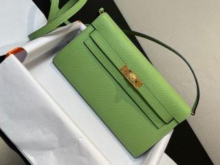 【togo215-16】 Hermes エルメス ケリー 長財布 スーパーコピー Kelly To Go ポシェット ケリー クラシック・トゥー・ゴー 二つ折り財布 25色可選択