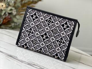 【M80074】 LOUIS VUITTON ルイヴィトン モノグラム バッグ スーパーコピー 21新作 POCHE TOILLETTE ポッシュ・トワレ 26 レディース クラッチバッグ