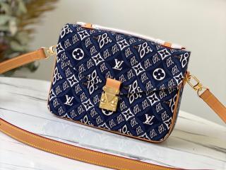 【M57395】 LOUIS VUITTON ルイヴィトン バッグ スーパーコピー 20新作 POCHETTE MÉTIS ポシェット・メティス MM レディース ショルダーバッグ 2色可選択 ブルー