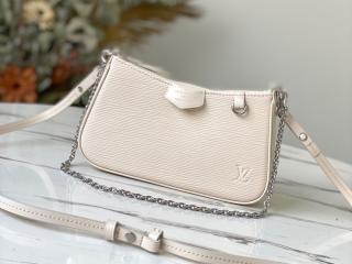 【M80479】 LOUIS VUITTON ルイヴィトン エピ バッグ コピー 21新作 EASY POUCH ON STRAP イージー・ポーチ レディース ショルダーバッグ 4色可選択 クオーツ