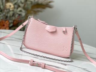 【M80483】 LOUIS VUITTON ルイヴィトン エピ バッグ コピー 21新作 EASY POUCH ON STRAP イージー・ポーチ レディース ショルダーバッグ 4色可選択 ローズバレリーヌ