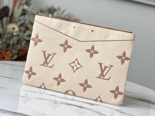 【M80174】 LOUIS VUITTON ルイヴィトン モノグラム・アンプラント バッグ スーパーコピー 21新作 DAILY デイリーポーチ レディース クラッチバッグ