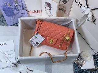 【AS1787-1】 CHANEL シャネル バッグ コピー 21新作 ラムスキン ミニ フラップ バッグ レディース ショルダーバッグ 10色可選択