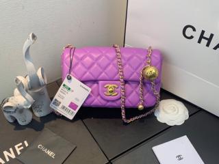 【AS1787-6】 CHANEL シャネル バッグ スーパーコピー 21新作 ラムスキン ミニ フラップ バッグ レディース ショルダーバッグ 10色可選択