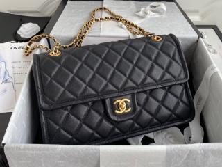 【AS2358-1】 CHANEL シャネル バッグ コピー 21新作 グレインド カーフスキン フラップ バッグ レディース ショルダーバッグ 30/25/18 6色可選択