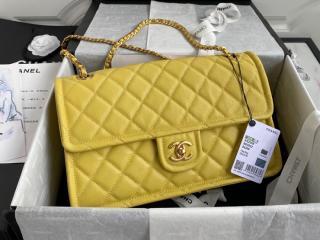 【AS2358-5】 CHANEL シャネル バッグ コピー 21新作 グレインド カーフスキン フラップ バッグ レディース ショルダーバッグ 30/25/18 6色可選択