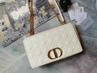 【M9243UWHC-4】 Dior Caro ディオール バッグ コピー 21新作 ラージバッグ カナージュ カーフスキン ショルダーバッグ 7色可選択
