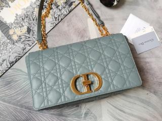 【M9243UWHC-6】 Dior Caro ディオール バッグ コピー 21新作 ラージバッグ カナージュ カーフスキン ショルダーバッグ 7色可選択