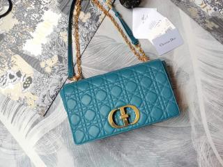 【M9243UWHC-7】 Dior Caro ディオール バッグ スーパーコピー 21新作 ラージバッグ カナージュ カーフスキン ショルダーバッグ 7色可選択