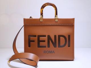 【sunshine-9】 FENDI フェンディ バッグ スーパーコピー SUNSHINE MEDIUM サンシャイン ミディアム レザーショッパー レディース トートバッグ 4色可選択