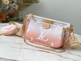 【M57634】 LOUIS VUITTON ルイヴィトン モノグラム バッグ コピー 21新作 ミュルティ・ポシェット・アクセソワール レディース ショルダーバッグ 2色可選択 ブリューム