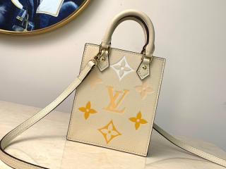【M80449】 LOUIS VUITTON ルイヴィトン モノグラム・アンプラント バッグ スーパーコピー 21新作 プティット・サックプラ レディース ショルダーバッグ