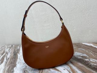 【193953DGQ.04LU】 CELINE セリーヌ バッグ コピー 21新作 AVA（アヴァ）バッグ / スムースカーフスキン タン レディース ショルダーバッグ