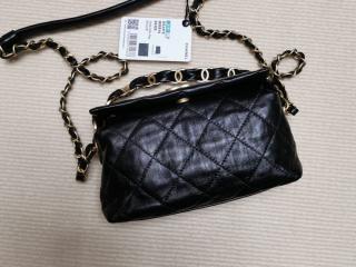 【AS2479-1】 CHANEL シャネル バッグ コピー 21新作 クランプル ラムスキン スモール ホーボー バッグ ショルダーバッグ 4色可選択