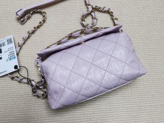 【AS2479-3】 CHANEL シャネル バッグ コピー 21新作 クランプル ラムスキン スモール ホーボー バッグ ショルダーバッグ 4色可選択