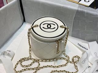 【AP2193-1】 CHANEL シャネル バッグ スーパーコピー 21新作 ラムスキン スモール ヴァニティー ケース レディース ショルダーバッグ 2色可選択