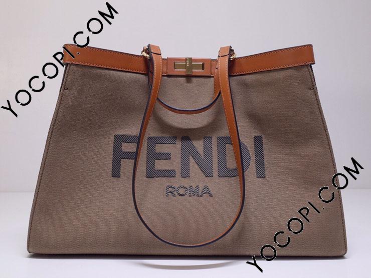 x-tote-04】 FENDI フェンディ バッグ コピー PEEKABOO X-TOTE 