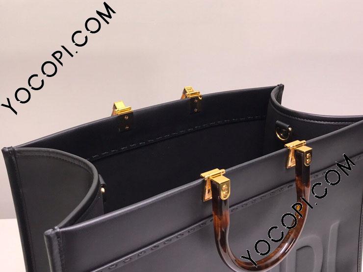 FENDI☆レザーショッパートート FENDI☆レザーショッパートート Black (FENDI/トートバッグ