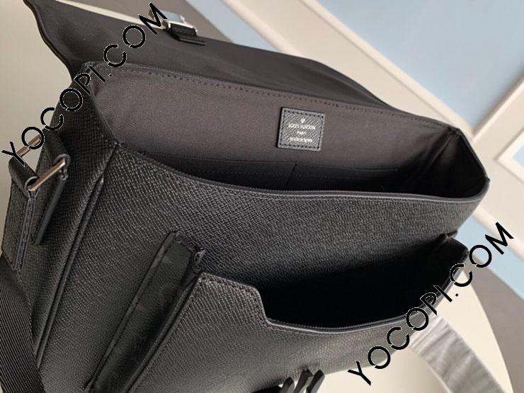 【極美品】ルイヴィトン　モノグラム　エクリプス　アウトドアメッセンジャー　メンズ ルイヴィトンエクリプス オディセ メッセンジャー MM 14145 黒