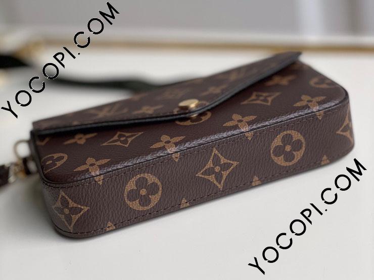 【M80091】 LOUIS VUITTON ルイヴィトン モノグラム バッグ コピー 21新作 FÉLICIE STRAP & GO ミ