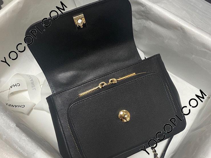 A93749-1】 CHANEL シャネル バッグ コピー 21新作 グレインド カーフ 
