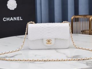 flap201】 CHANEL シャネル バッグ コピー 21新作 Python skin