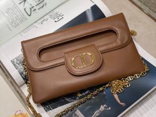 【M8641UBBU-2】 Dior ディオール バッグ コピー 21新作 DiorDouble ミディアムバッグ スムースカーフスキン レディース ショルダーバッグ 4色可選択