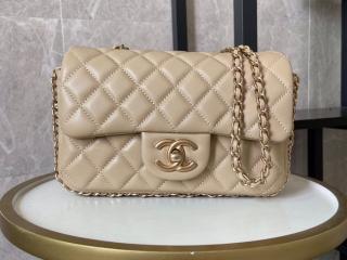 【AS1740-4】 CHANEL シャネル バッグ スーパーコピー 21新作 ラムスキン & コスチューム パール フラップ バッグ レディース ショルダーバッグ 5色可選択