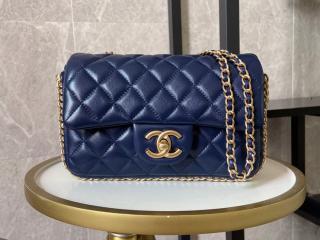 【AS1740-5】 CHANEL シャネル バッグ コピー 21新作 ラムスキン & コスチューム パール フラップ バッグ レディース ショルダーバッグ 5色可選択