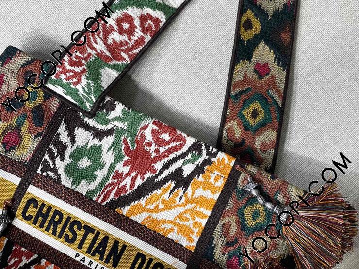 【送料無料】i275 Christian Dior ディオール D104 革 Christian Dior ディオール トロッター ジャガード がま口 財布