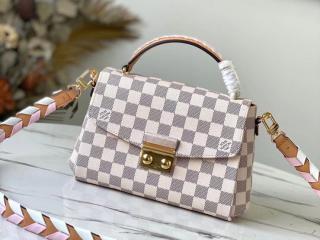 【N50053】 LOUIS VUITTON ルイヴィトン ダミエ・アズール バッグ スーパーコピー 21新作 CROISETTE クロワゼット レディース ショルダーバッグ