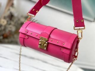 【M58649】 LOUIS VUITTON ルイヴィトン エピ バッグ スーパーコピー 21新作 PAPILLON TRUNK パピヨントランク レディース ショルダーバッグ 3色可選択 ローズ