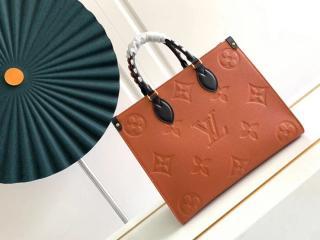【M58521】 LOUIS VUITTON ルイヴィトン モノグラム・アンプラン バッグ コピー 21新作 オンザゴー MM レディース トートバッグ 2色可選択 ノワール