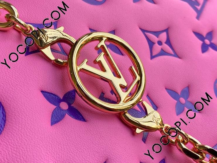 春らしいピンク♡【LouisVuitton】ポシェット バッグ♪ 新作】ルイヴィトン☆ポシェット ショルダー モノグラムデニム