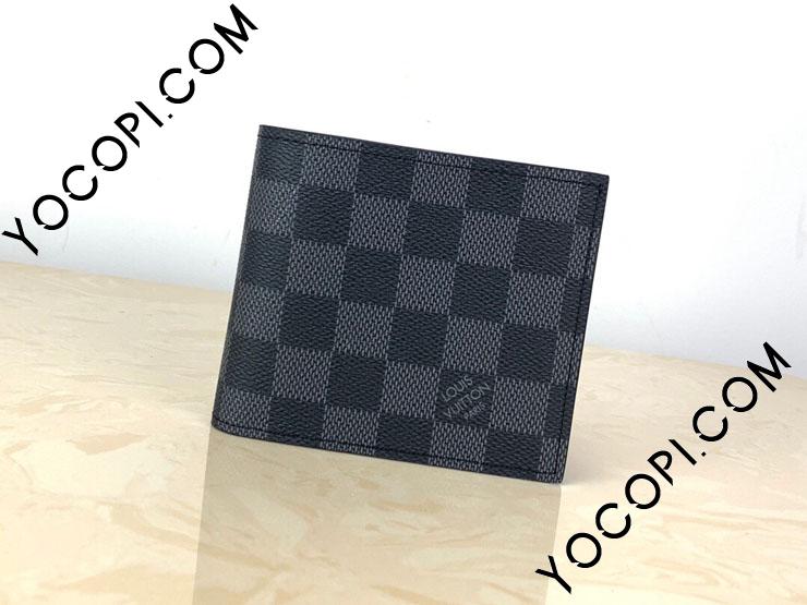 N63336】 LOUIS VUITTON ルイヴィトン ダミエ・グラフィット 財布