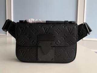 【M58487】 LOUIS VUITTON ルイヴィトン モノグラム・アンプラント バッグ スーパーコピー 21新作 Sロック・スリングバッグ メンズ ショルダーバッグ