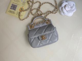 【AP2271-3】 CHANEL シャネル バッグ スーパーコピー 21新作 フラップ カードケース カーフスキン レディース ショルダーバッグ 3色可選択