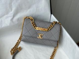 【AS2711-3】 CHANEL シャネル バッグ スーパーコピー 21新作 ミニ フラップ バッグ グレインド カーフスキン レディース ショルダーバッグ 3色可選択
